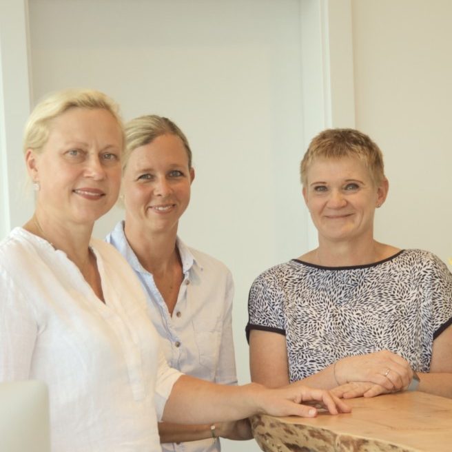Foto des Praxisteams der Kinderarztpraxis Dr. Kerstin Andreas in Hünxe / Bruckhausen